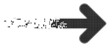 Sağ ok piksel simgesi kırık