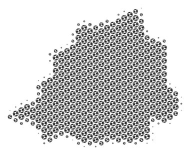 Futbol topu Vatikan harita mozaik