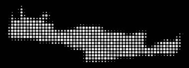 Girit Adası harita mozaik çevrelerin