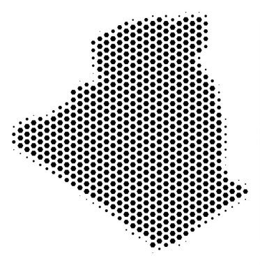 Altıgen Cezayir Haritası