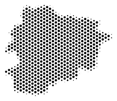 Petek Andorra Haritası