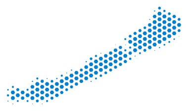 Altıgen Balaton Gölü harita