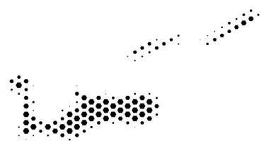 Altıgen Cayman Adaları Haritası