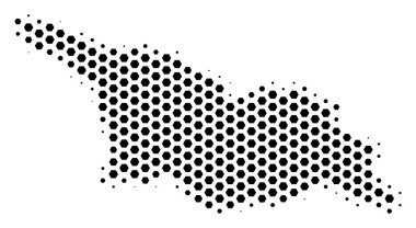 Altıgen Georgia Map