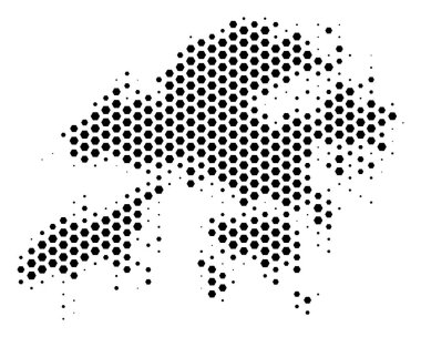 Altıgen Hong Kong Map