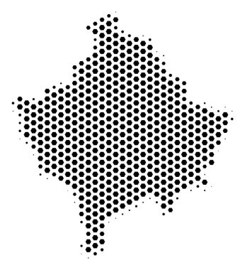 Petek Kosova Haritası