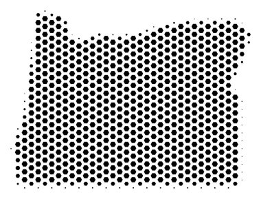 Hex-kiremit Oregon State harita