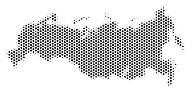 Altıgen Rusya Haritası