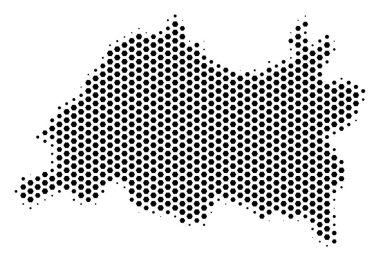 Hex-kiremit Tataristan Haritası