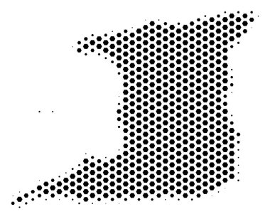 Hex-kiremit Trinidad ada Haritası