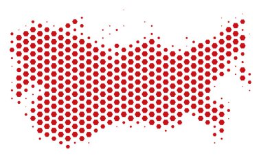 Altıgen SSCB harita