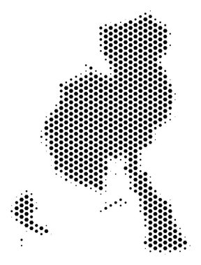 Altıgen Veraguas il Haritası