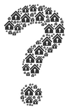 Ev anahtar deliği simgeleri istemi şekil