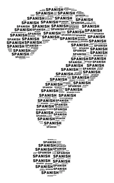 西班牙语文本图标问号图 — 图库矢量图片