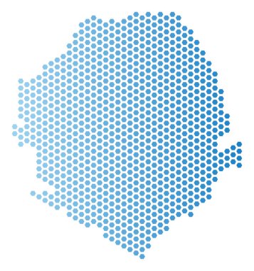 Sierra Leone harita petek soyutlama