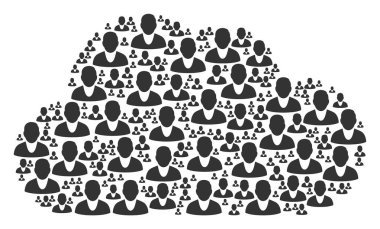 İstemci simgeler şeklinde bulut