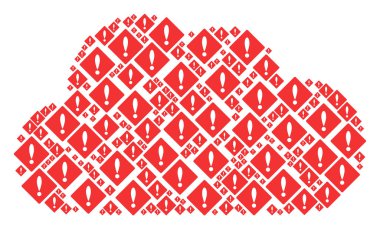 Hata simgesi figürü bulut