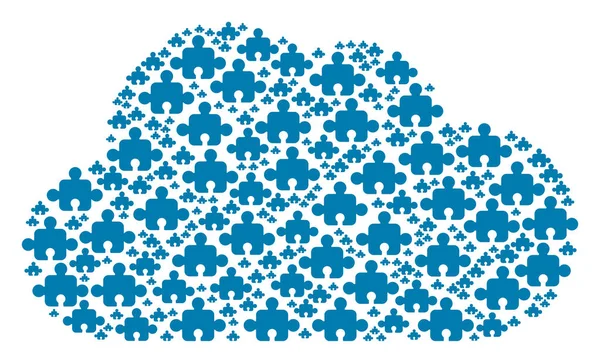 Bulut kolaj bileşen simgeler