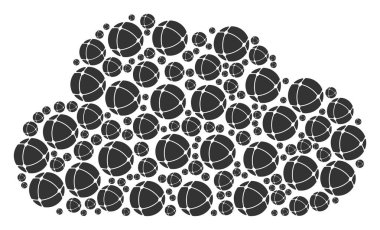 Internet simge şeklinde bulut