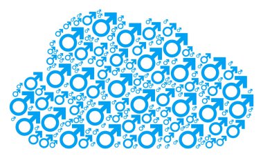 Bulut kompozisyon Mars sembol simgeler