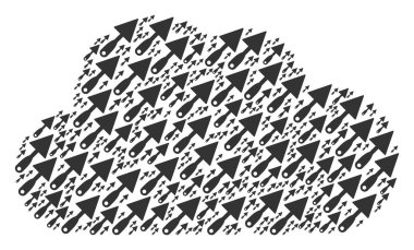 Bulut kompozisyon mala simgeler