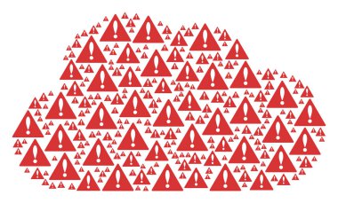 Bulut şeklinde uyarı simgeleri