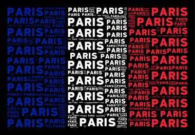 Fransız Paris metinlerin kolaj bayrak