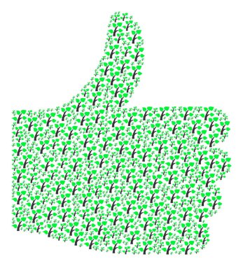 Ok şekli Flora Bitki simgeler