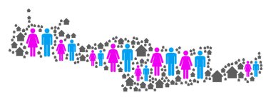 Demografik Girit Adası Haritası