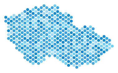 Mavi nokta çek harita