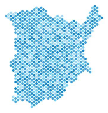 Mavi nokta Koh Samui Haritası