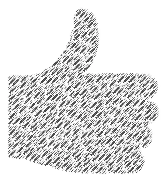 İtibar şekil şırınga simgeler