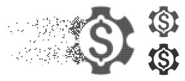 Piksel noktalı resim simgesi hareket mali Kalkınma