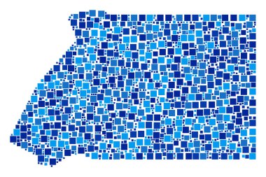 Ekvator Ginesi harita kompozisyon piksel