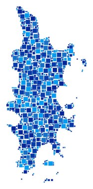 Phuket harita kompozisyon piksel