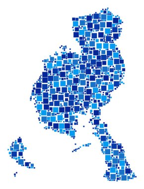 Veraguas il harita kompozisyon piksel