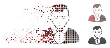 Kırık piksel noktalı resim şampiyonu simgesi