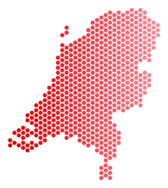 Kırmızı nokta Hollanda Haritası