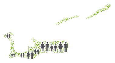 Nüfus Cayman Adaları Haritası