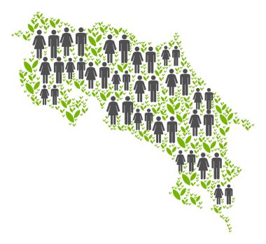 Demografik Kosta Rika Haritası