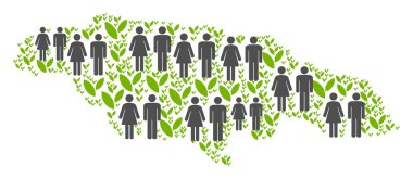 Çevre Jamaika haritası