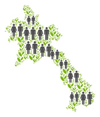 Demografik Laos Haritası