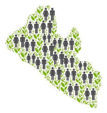 Demografik Liberya Haritası