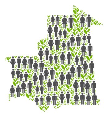 Demografik Moritanya Haritası