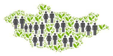 Çevre Moğolistan haritası