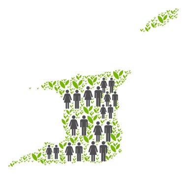 Çevre Trinidad ve Tobago Haritası