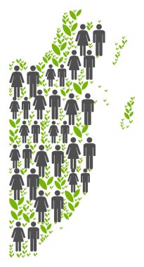 Nüfus Belize Haritası