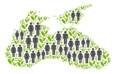 Demografik Karadeniz harita