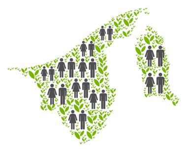 Demografik Brunei harita