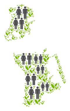 Çevre Çin Makao Haritası